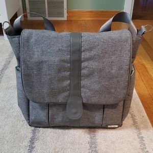 JJ Cole Grey Diaper Bag